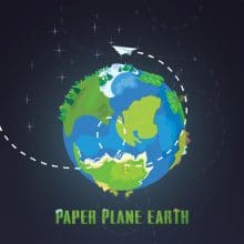 Paper Plane Earth